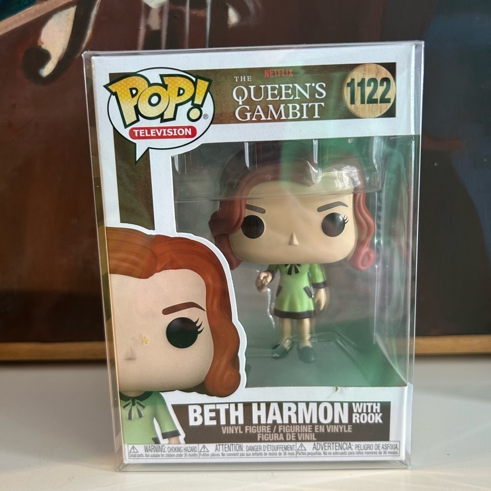Funko Pop! Beth Harmon 1122 in Green Dress